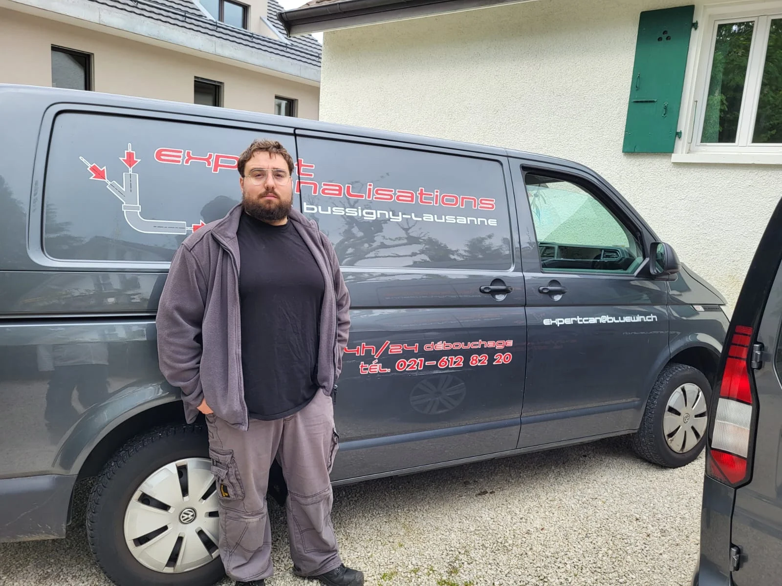 Daniel Soares Antunes, technicien et responsable administratif d'Expert Canalisations